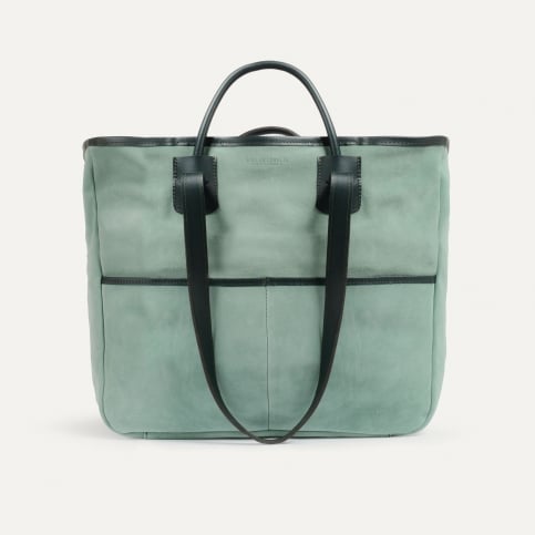 Meline Tote bag / Suede - Jade Green