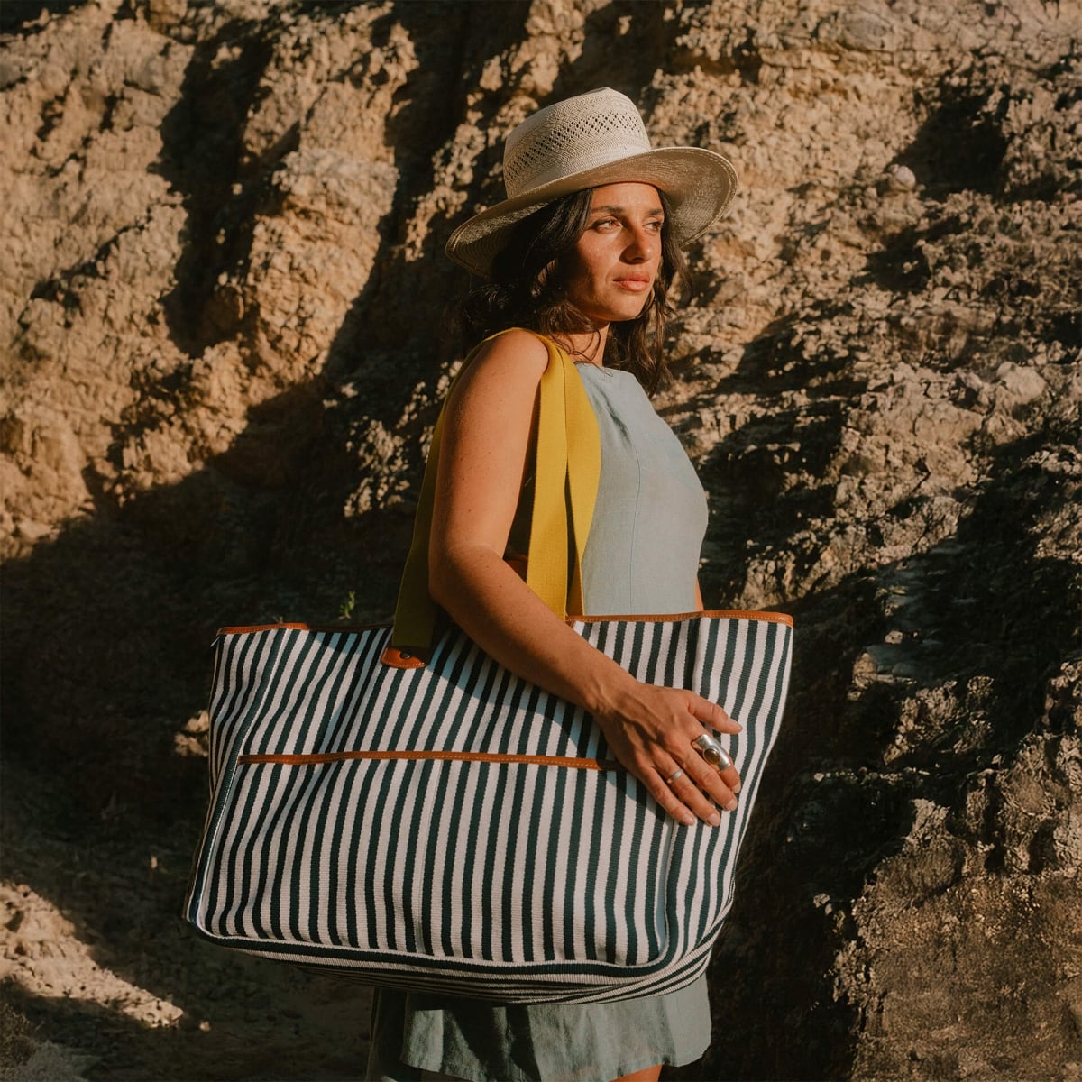 Bolso Cabas 48h Mélo - Rayas de verano (imagen n.º 12)