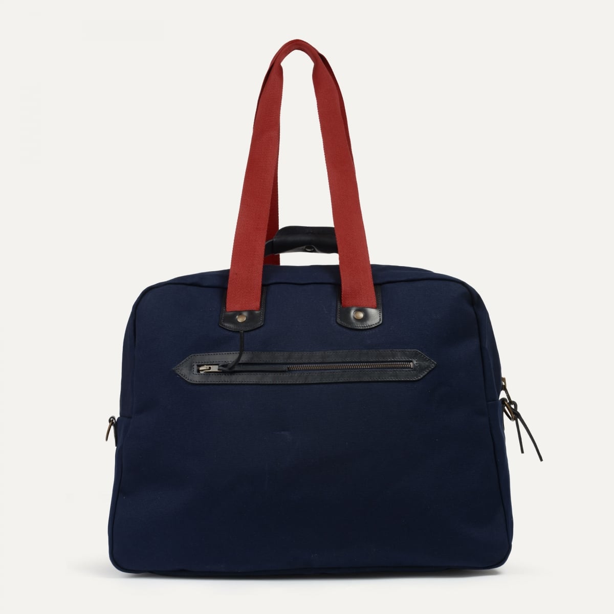Missak aviator travel bag - Blue emblems (image n°3)