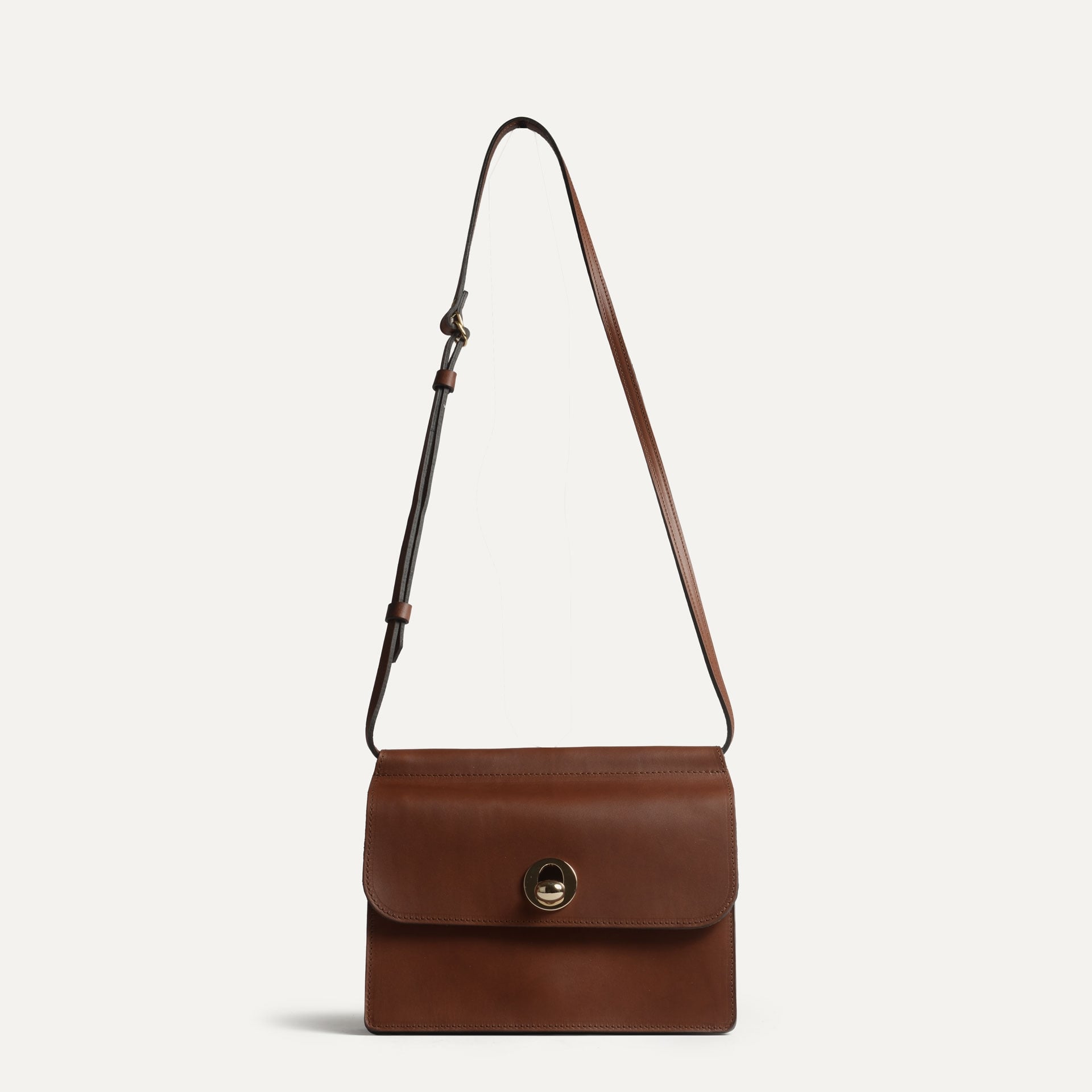 Bolso bandolera - Marrón ámbar (imagen n.º 3)