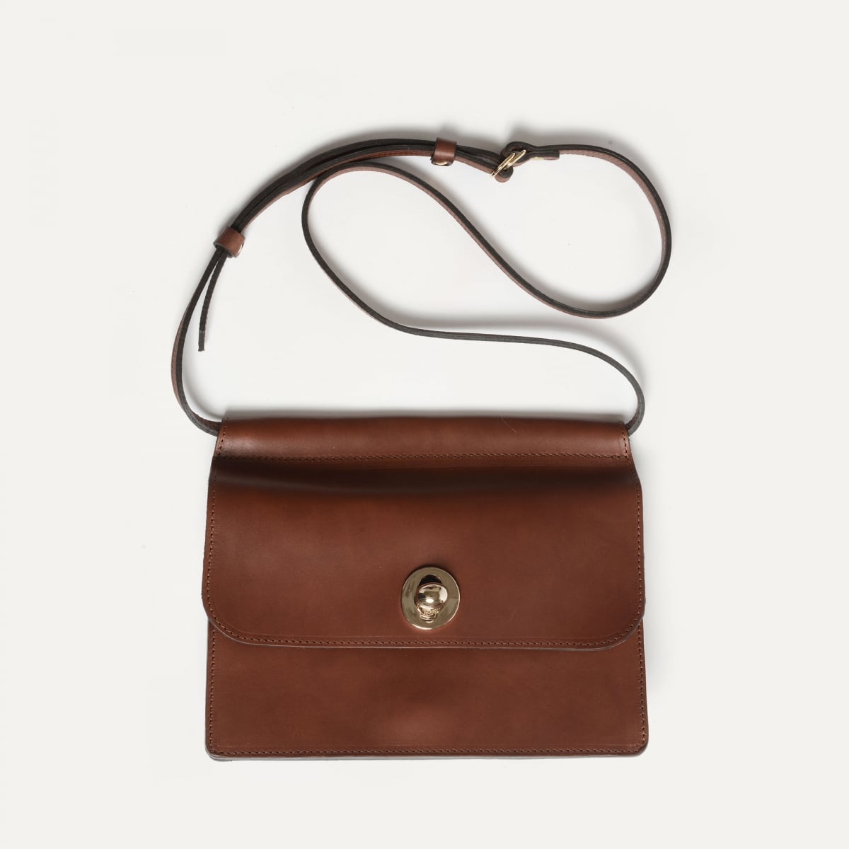 Bolso bandolera - Marrón ámbar (imagen n.º 5)