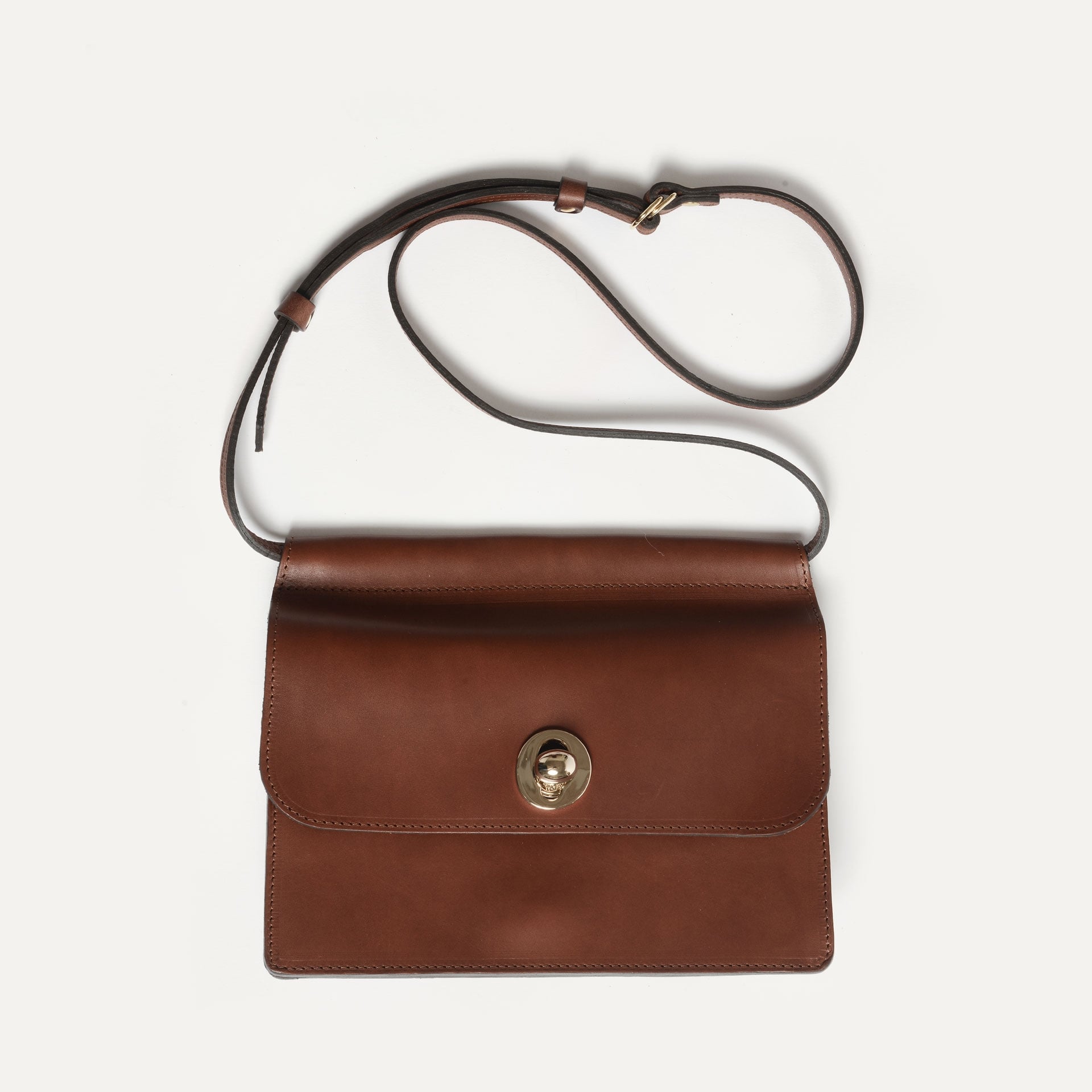 Bolso bandolera - Marrón ámbar (imagen n.º 5)