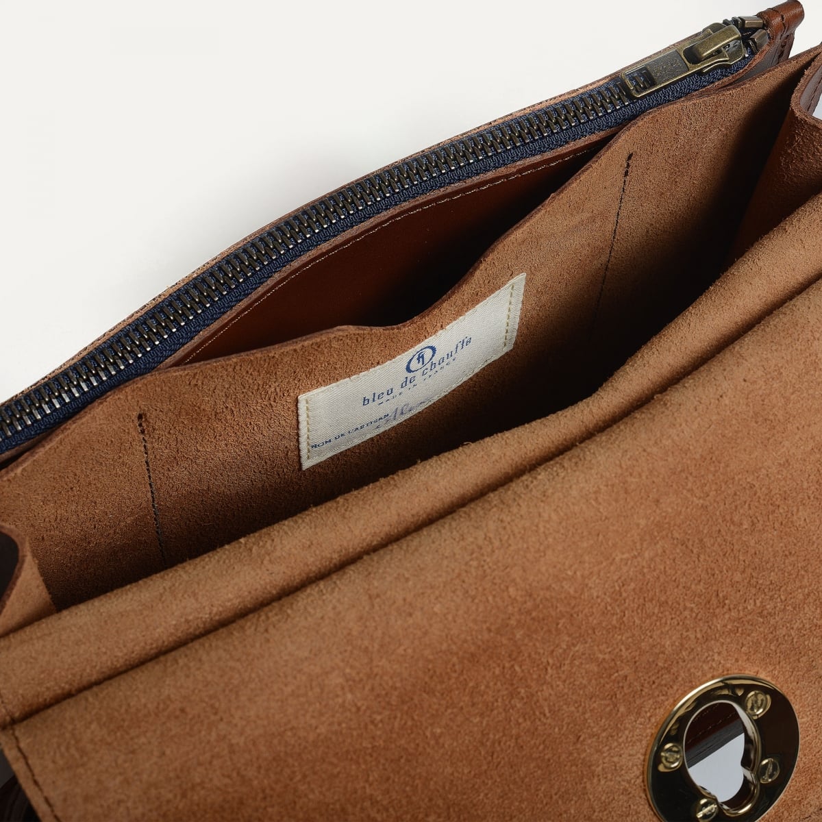 Clutch-Tasche Sacoche – Bernsteinbraun (image n°8)