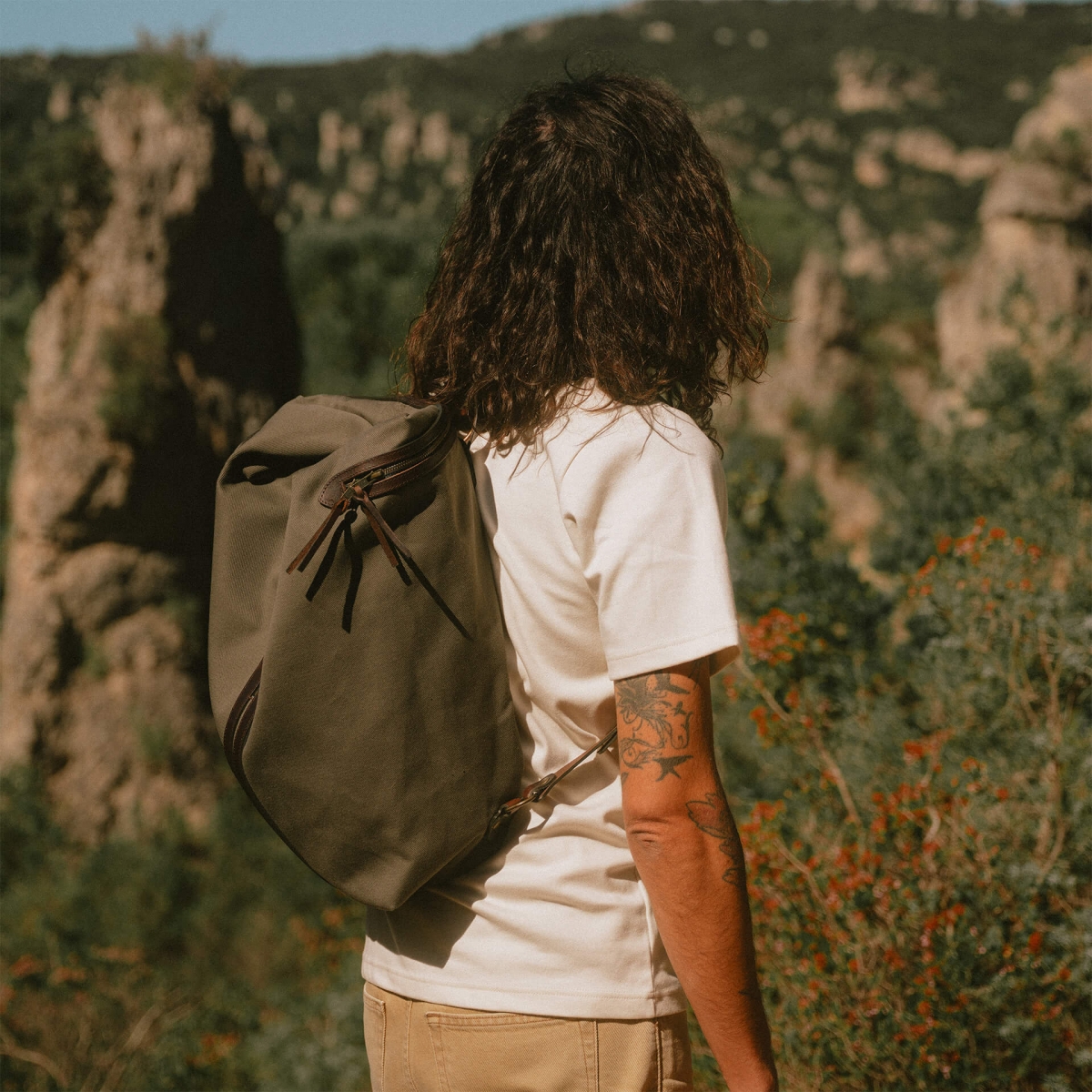Rucksack Arcana – Khaki BM (image n°7)