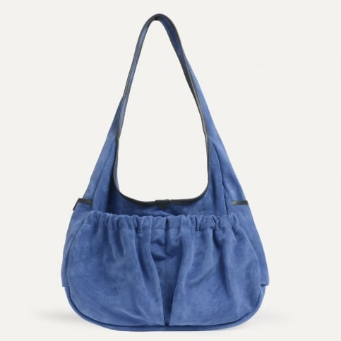 Sac épaule Paula - Bleu Agate