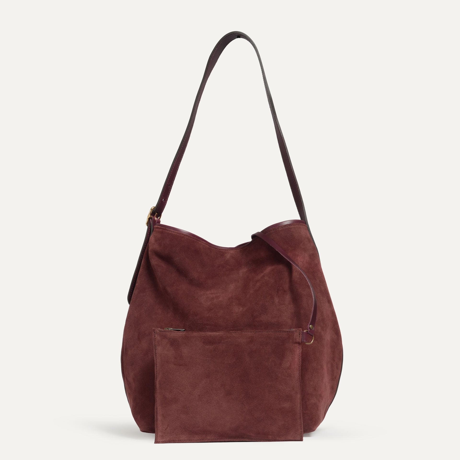 Sofia Beuteltasche - Rubinbraun (image n°1)