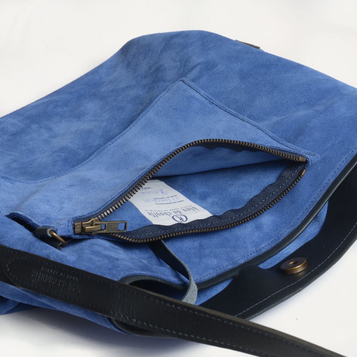 Beuteltasche Sofia – Blau Achat (image n°4)
