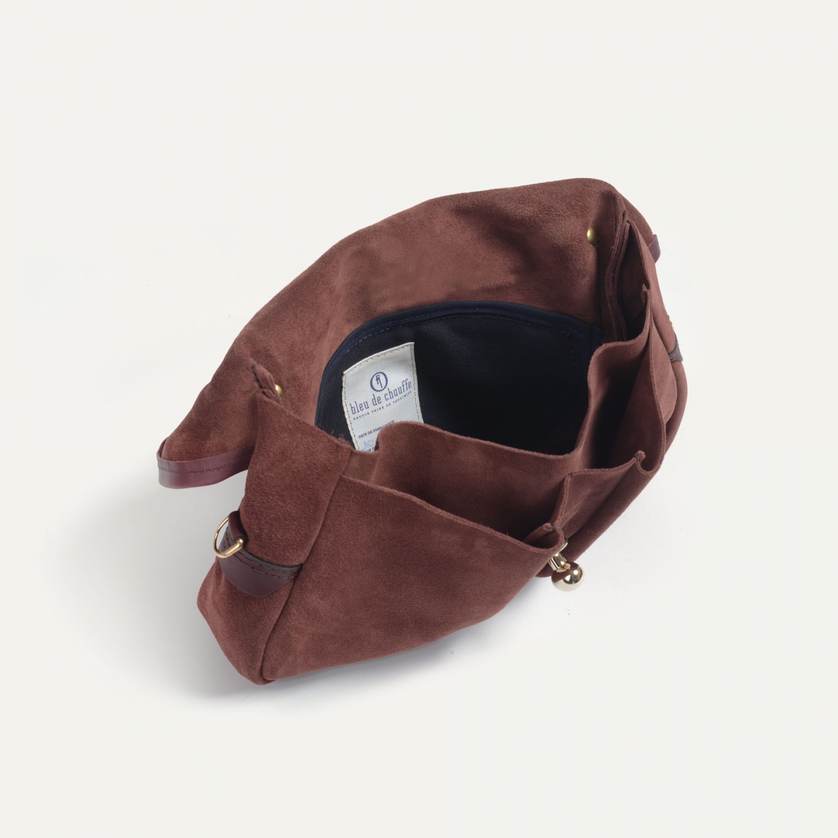 Soft musette S Janice - Rubinbraun (image n°6)