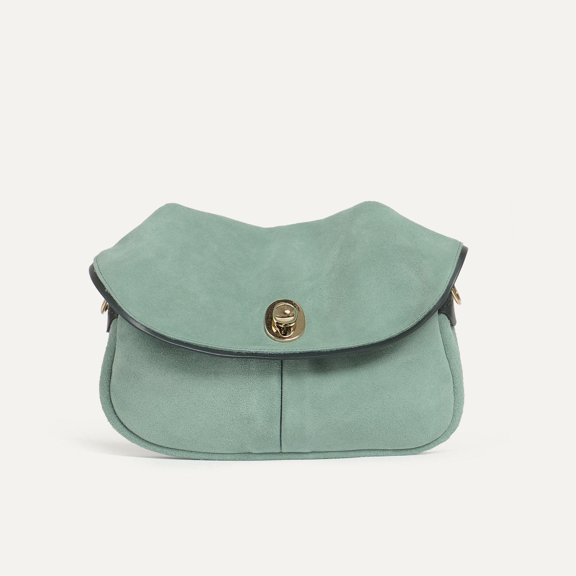 Janice Soft Musette S bag - Jade green (image n°3)