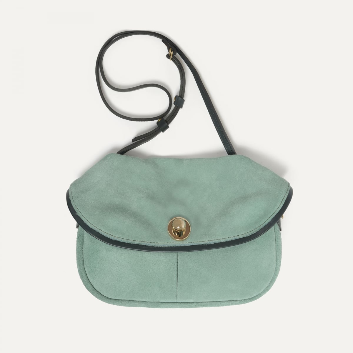 Janice Soft Musette S bag - Jade green (image n°1)