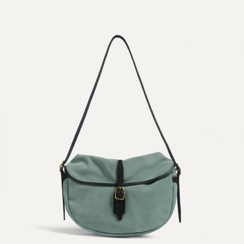 Margot half moon fisherman's bag - Jade green