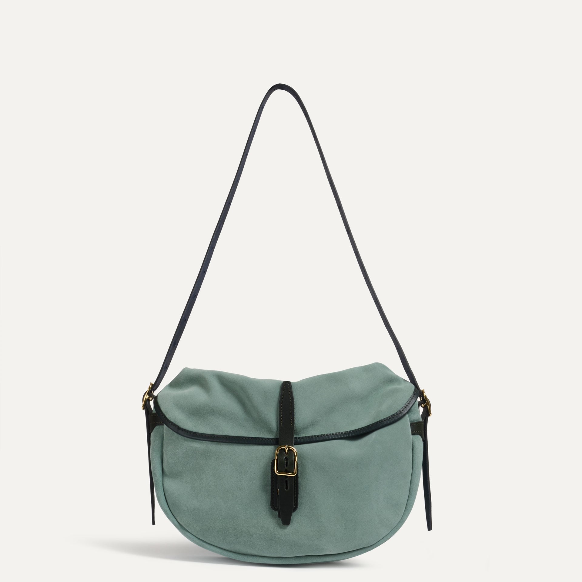 Margot half moon fisherman's bag -  Jadegrün (image n°1)