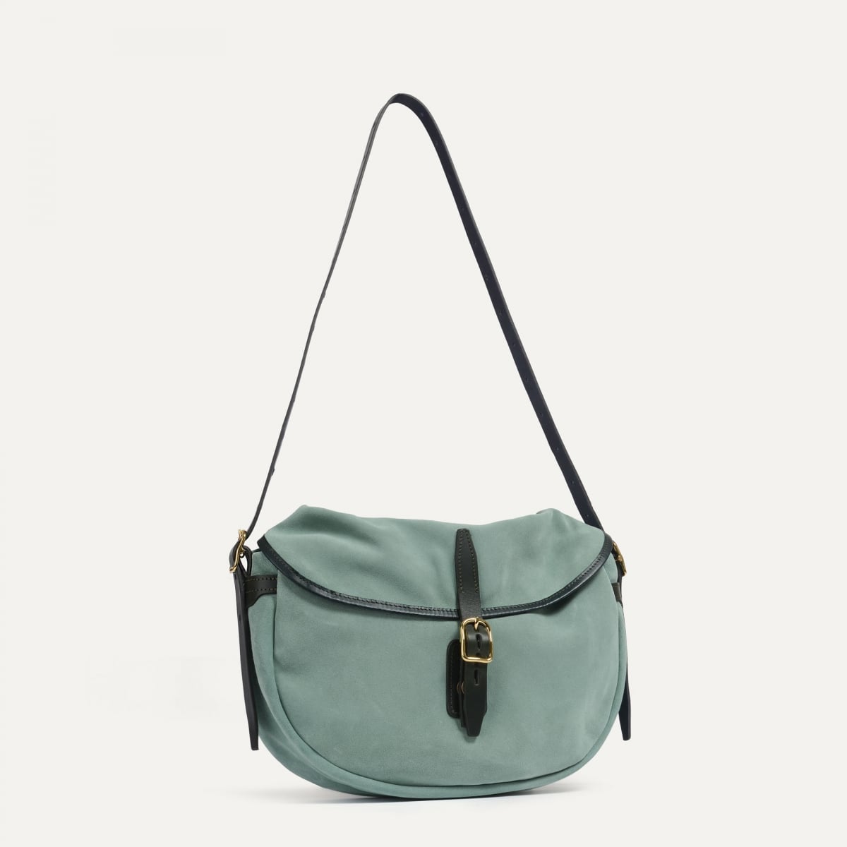 Margot half moon fisherman's bag - Jade green (image n°2)