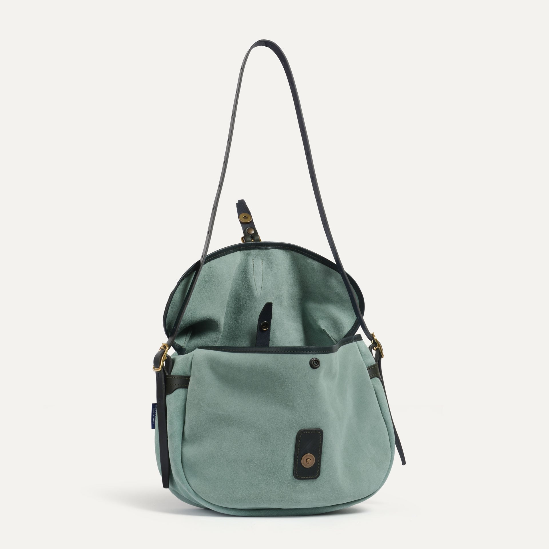 Margot half moon fisherman's bag - Jade green (image n°4)