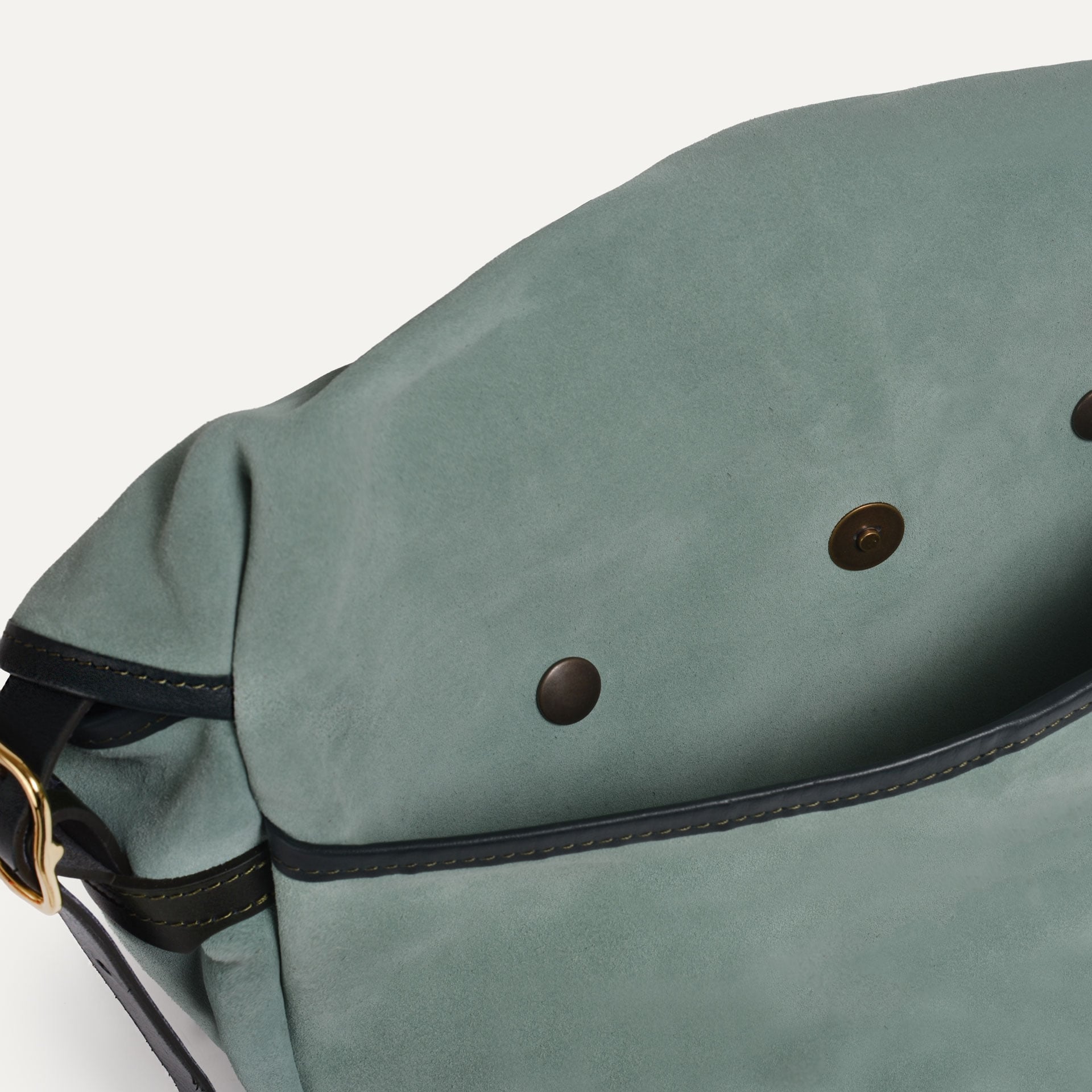 Margot half moon fisherman's bag - Jade green (image n°6)
