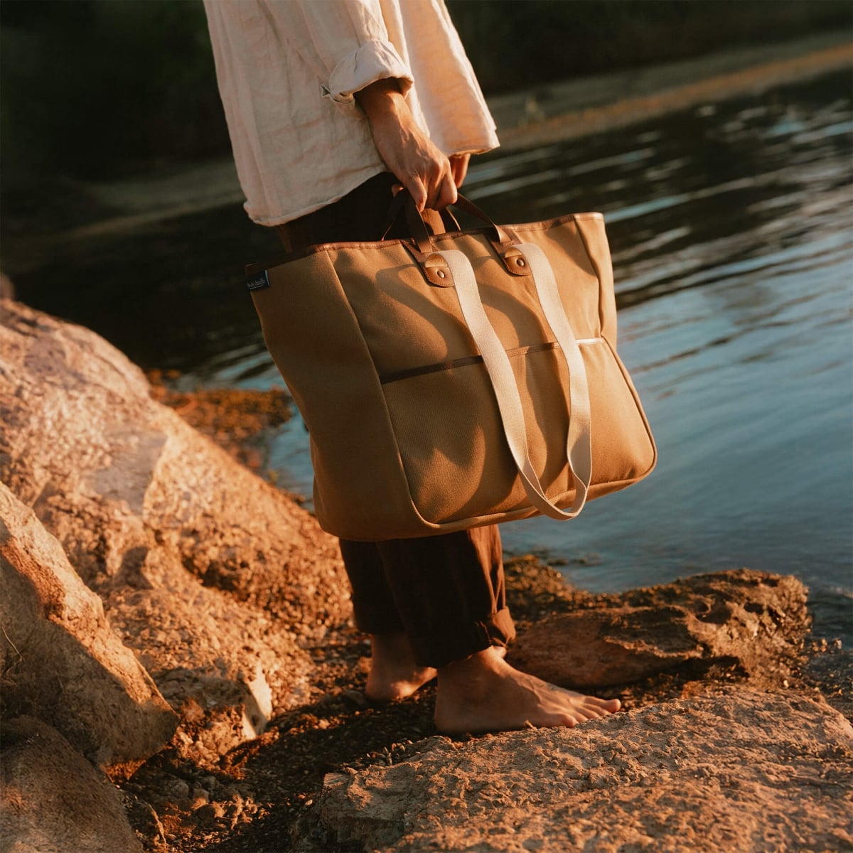 Mélo 48H Tote Bag  - Camel (image n°5)