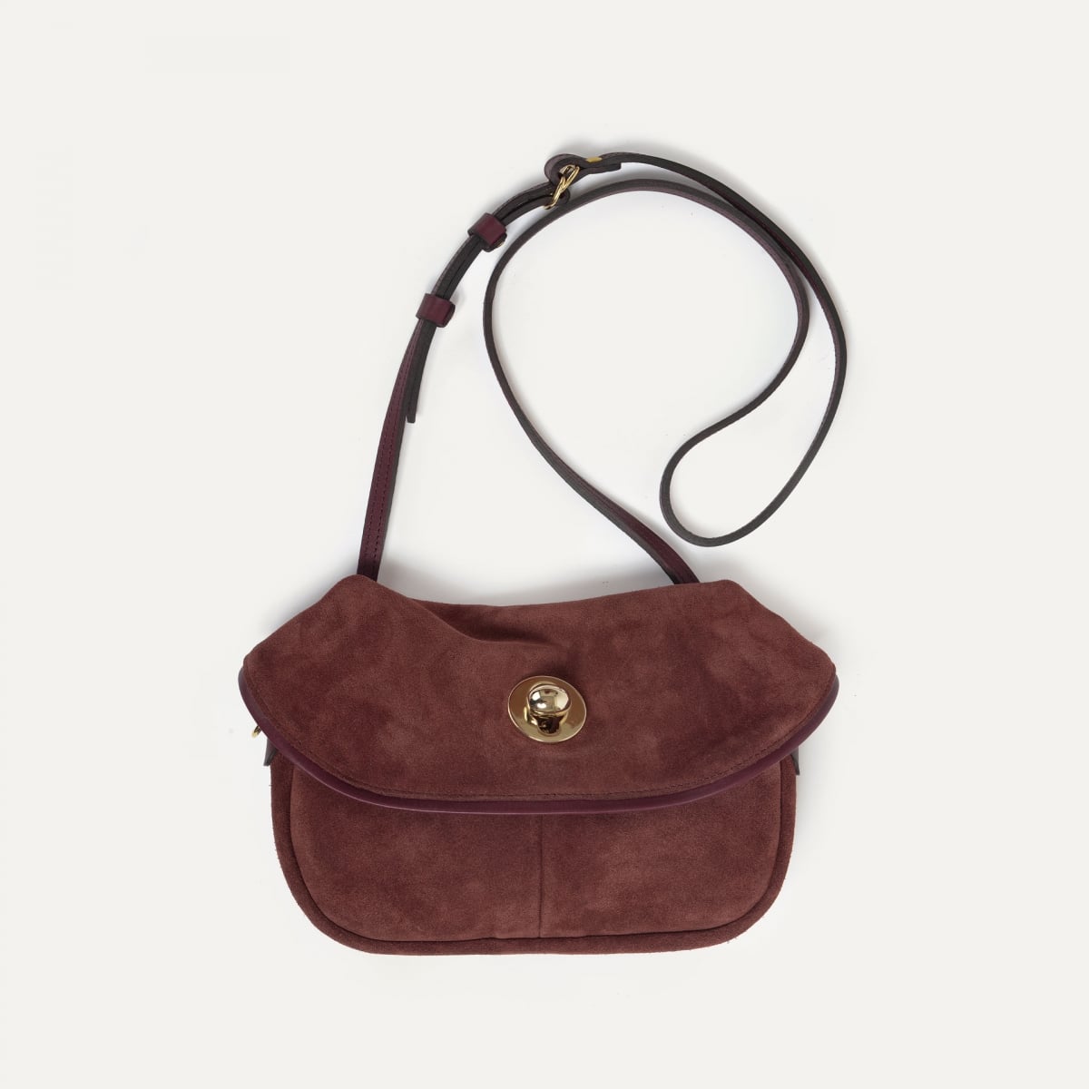 Mini bolso Jane - Marrón rubí (imagen n.º 1)