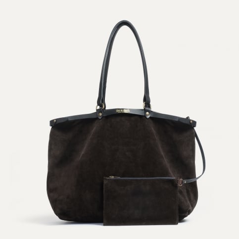 Adèle tote bag - Dark Brown
