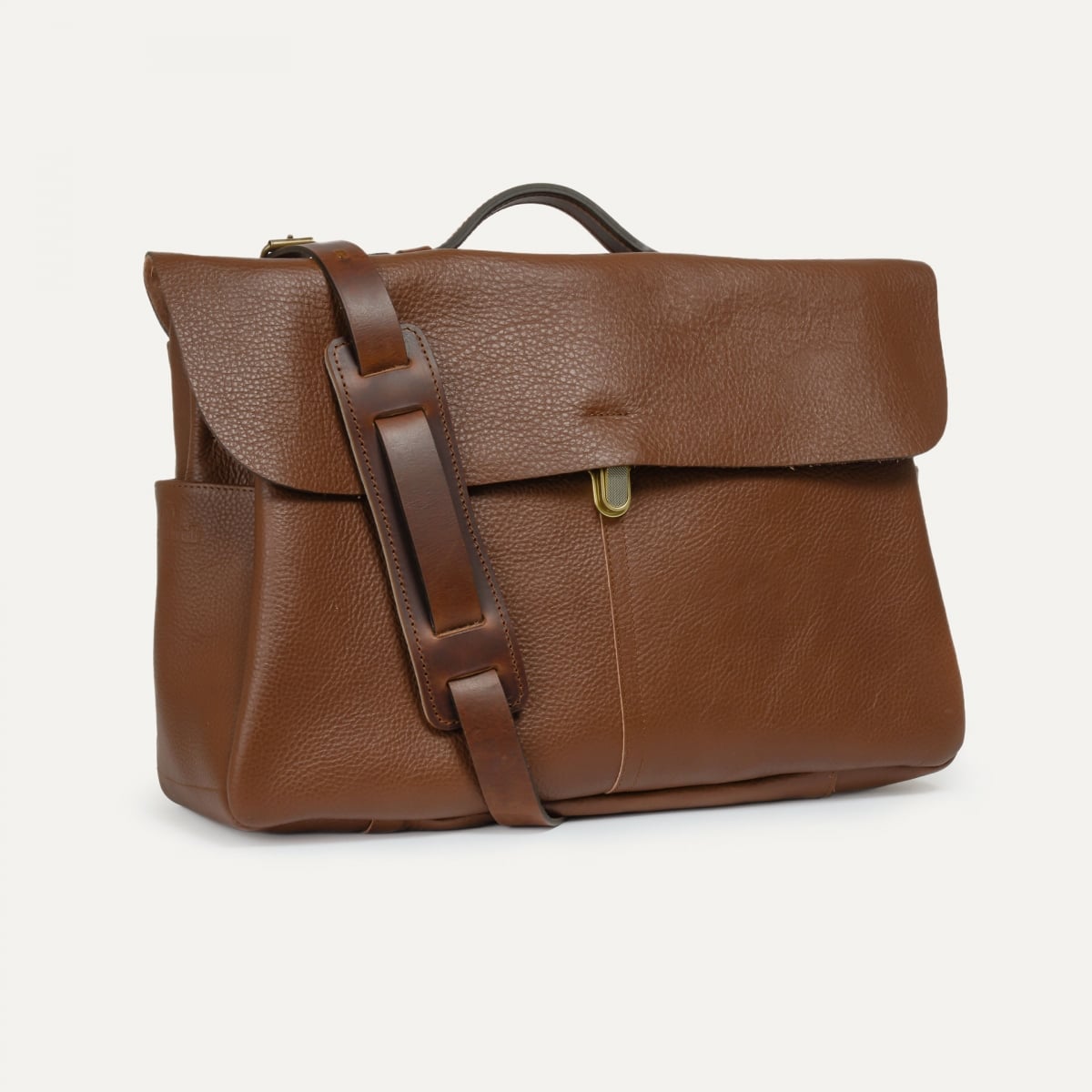 Satchel bag Charles - Amber Brown (image n°1)