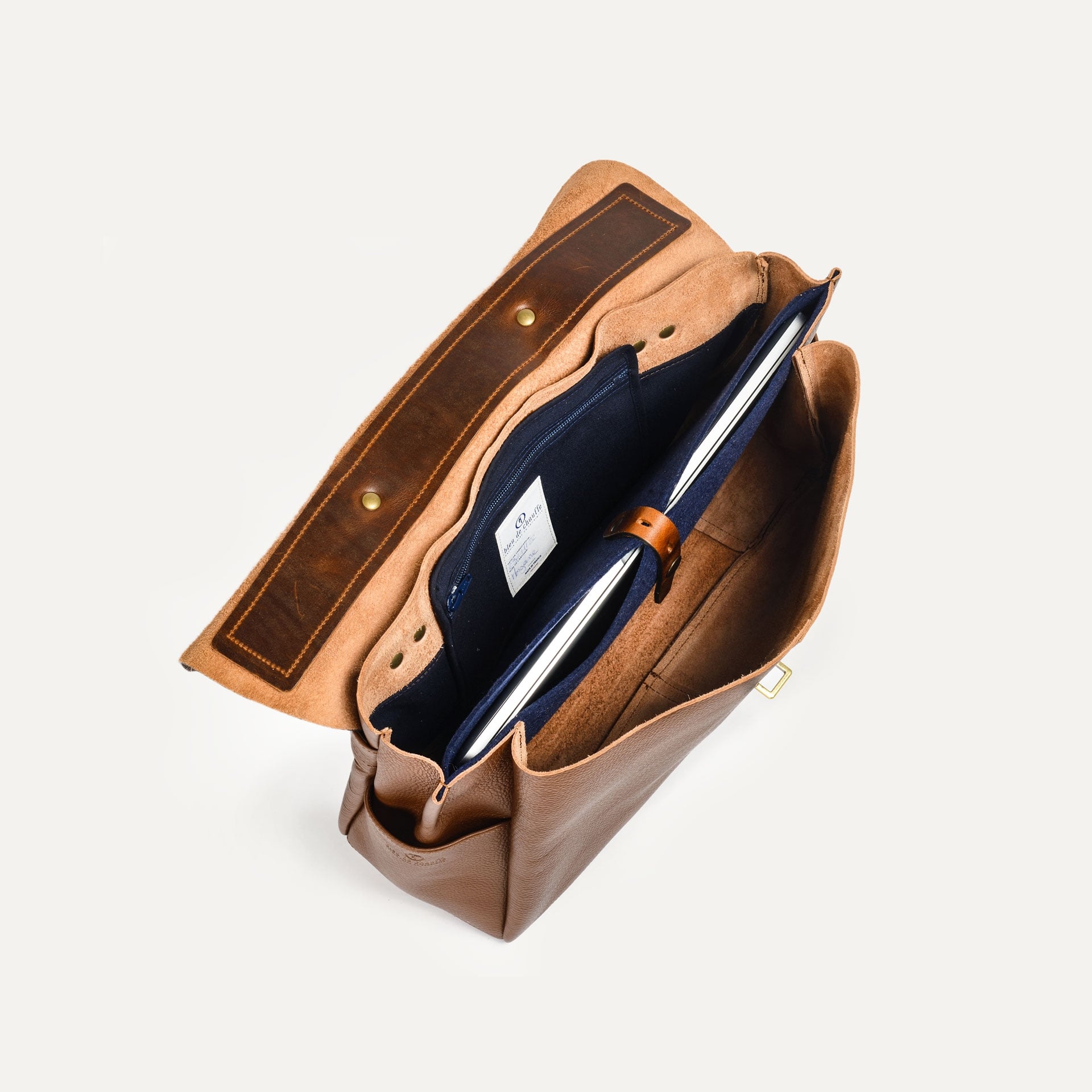 Satchel bag Charles - Amber Brown (image n°4)