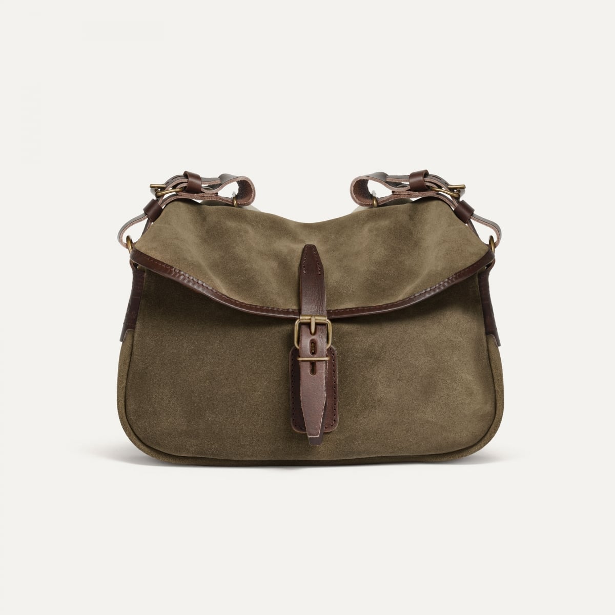 Musette XS Fisherman's bag / Suede - Musk (image n°1)