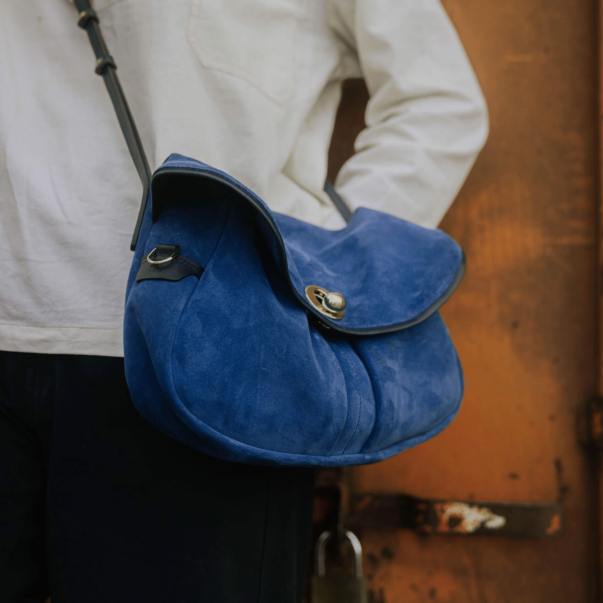 Soft musette S Janice - Achatblau (image n°10)