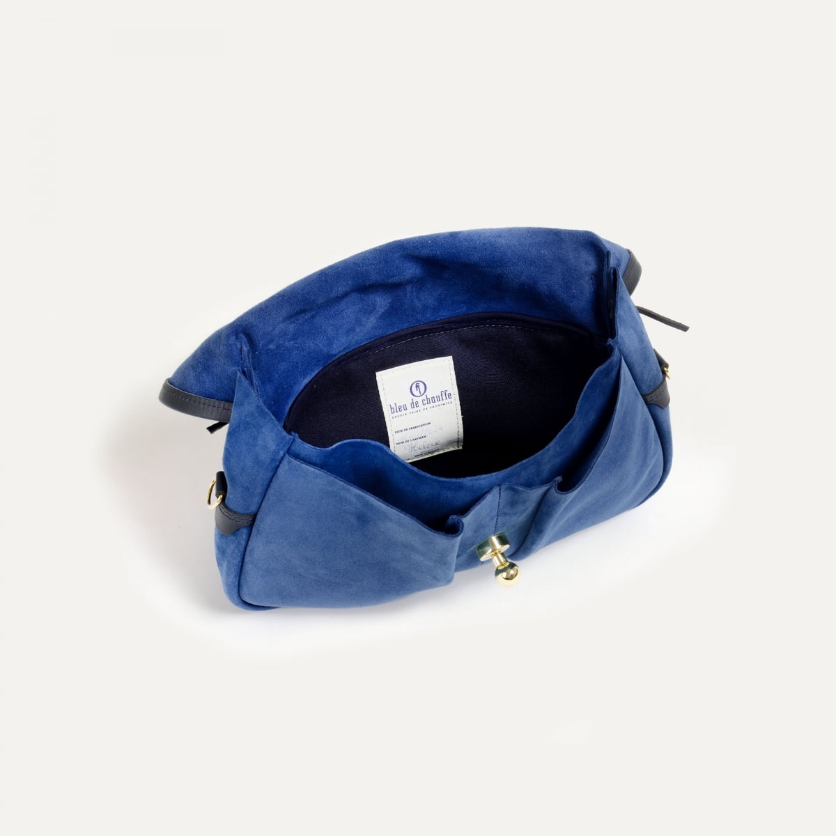 Soft musette S Janice - Bleu Agate (image n°6)