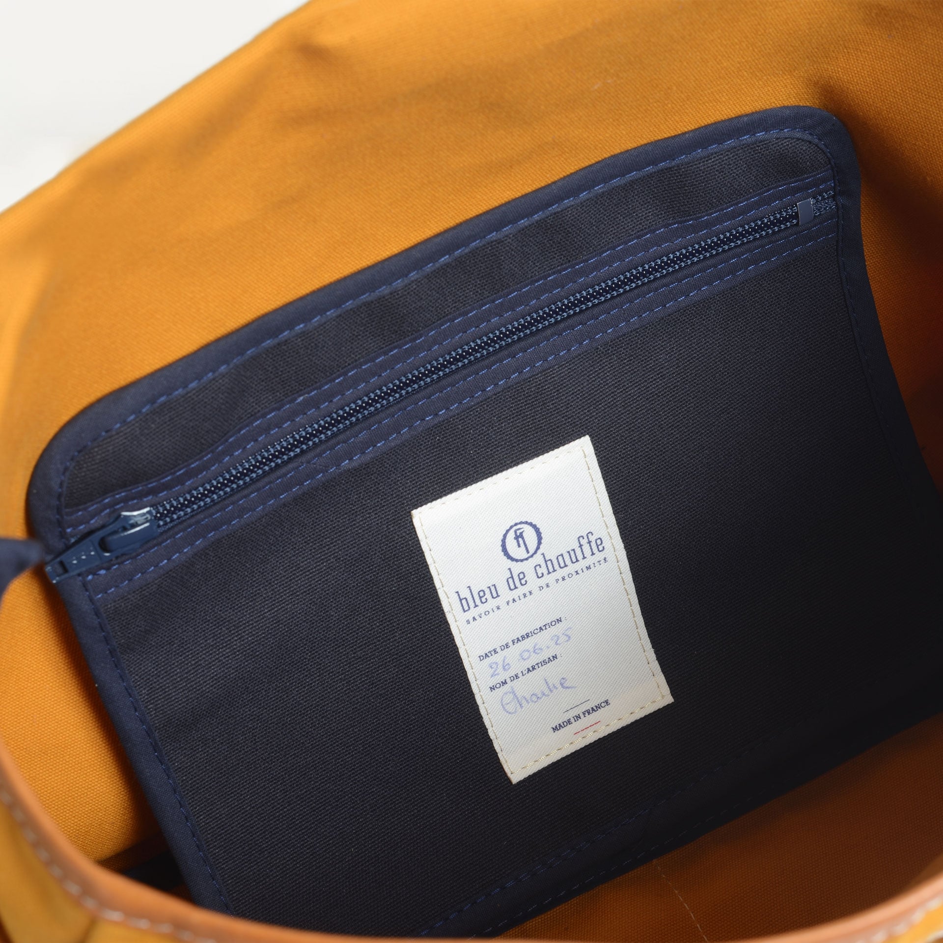 Bolso bandolera Léon - Ocre (imagen n.º 7)