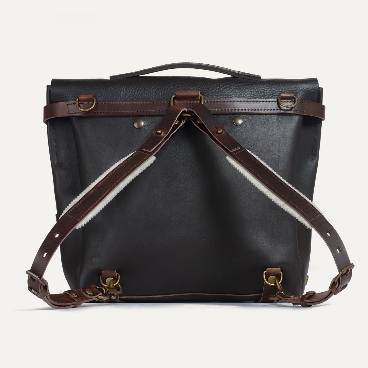 Sac Postier Eclair L - Marron Brun (image n°2)