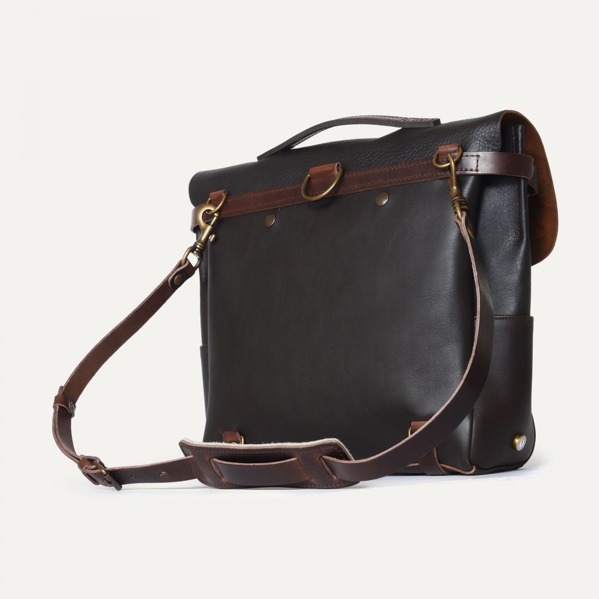 Sac Postier Eclair L - Marron Brun (image n°4)