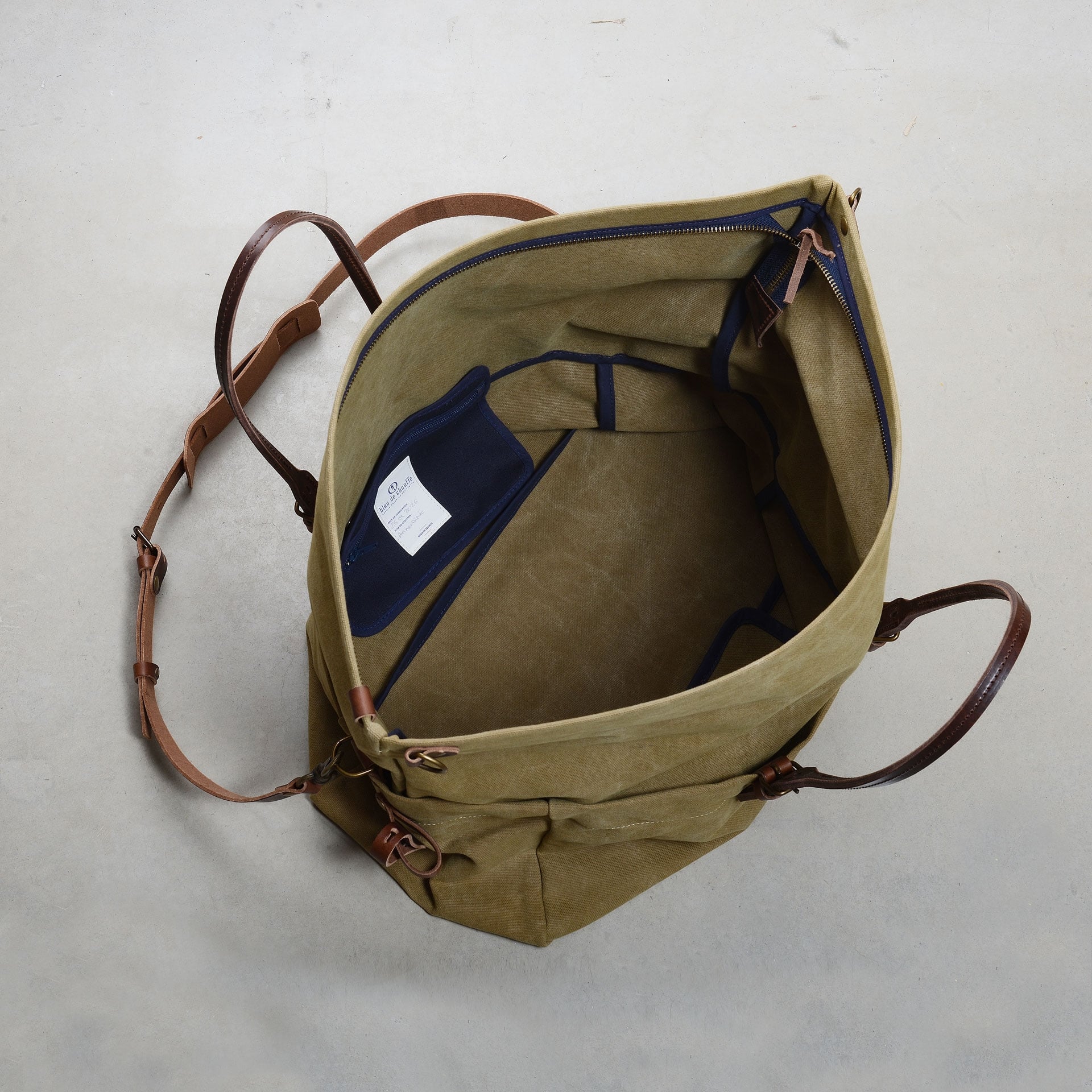 Sac de voyage Cabine - Kaki US stonewashed (image n°5)