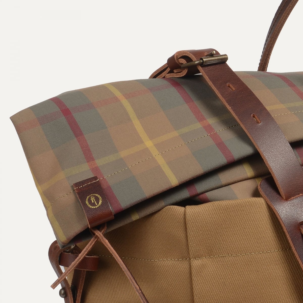 Cabine Travel bag - Camel Check (image n°6)