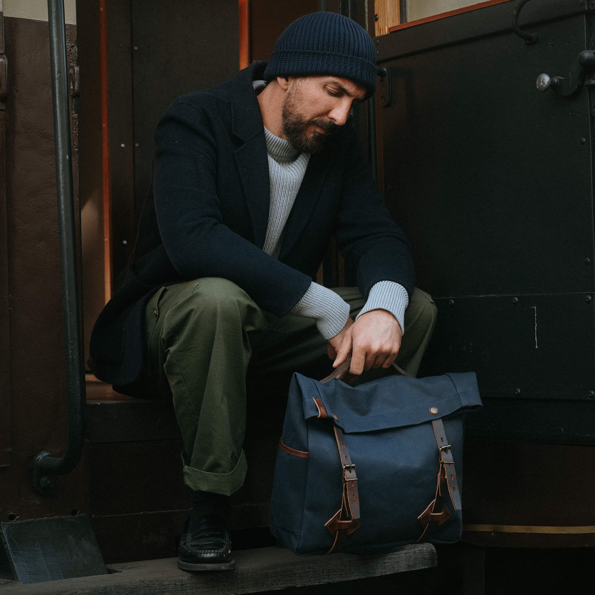 Musette Gaston - Bleu Marine BM (image n°7)