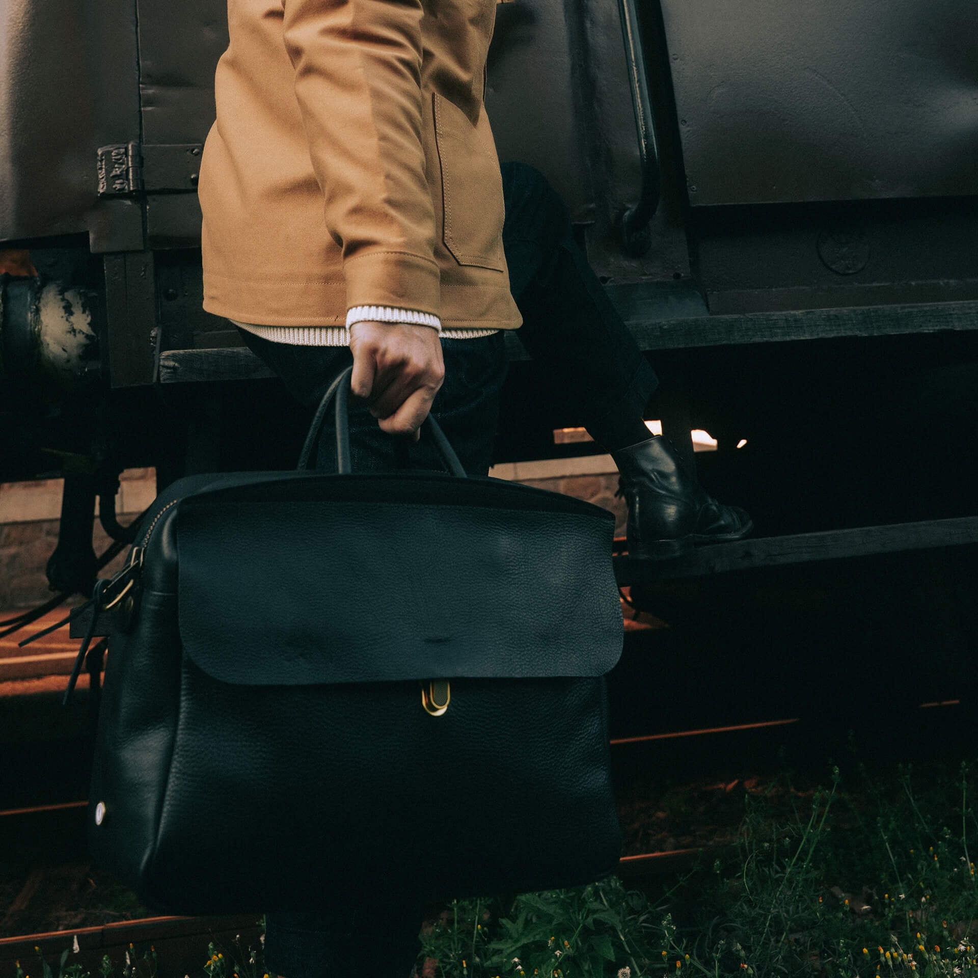 Sac Business Zeppo Solo - Noir (image n°7)