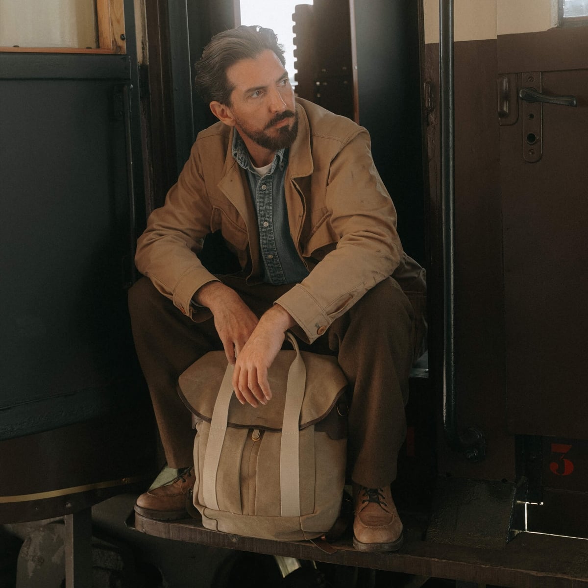 Rucksack Chiloé - Khaki US Stonewashed (image n°8)