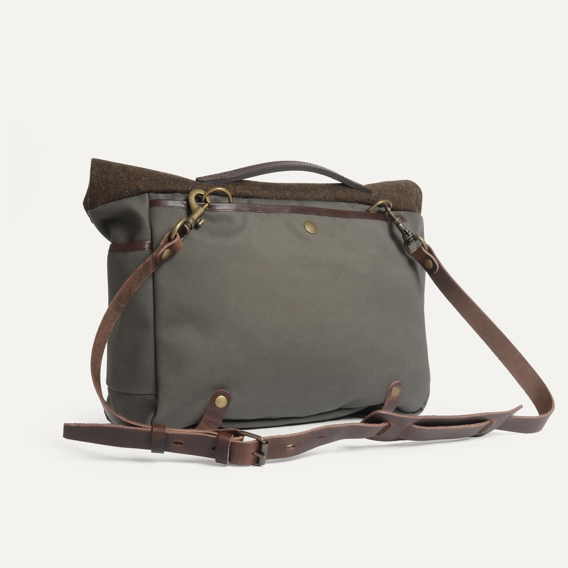 Gaston Musette Tasche - Khaki BM/Tweed (image n°3)
