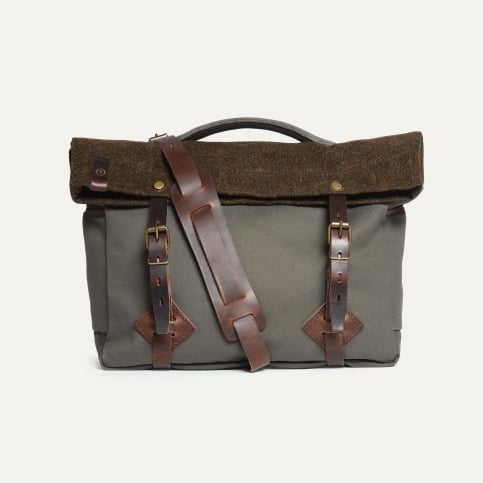Musette Gaston - Kaki BM Tweed