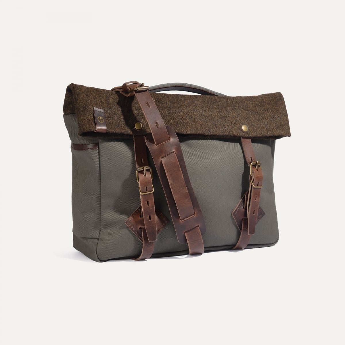 Musette Gaston - Kaki BM Tweed (image n°2)