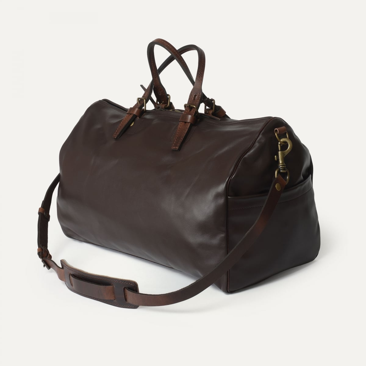 Hobo Liscio Travel Bag - Brown (image n°3)
