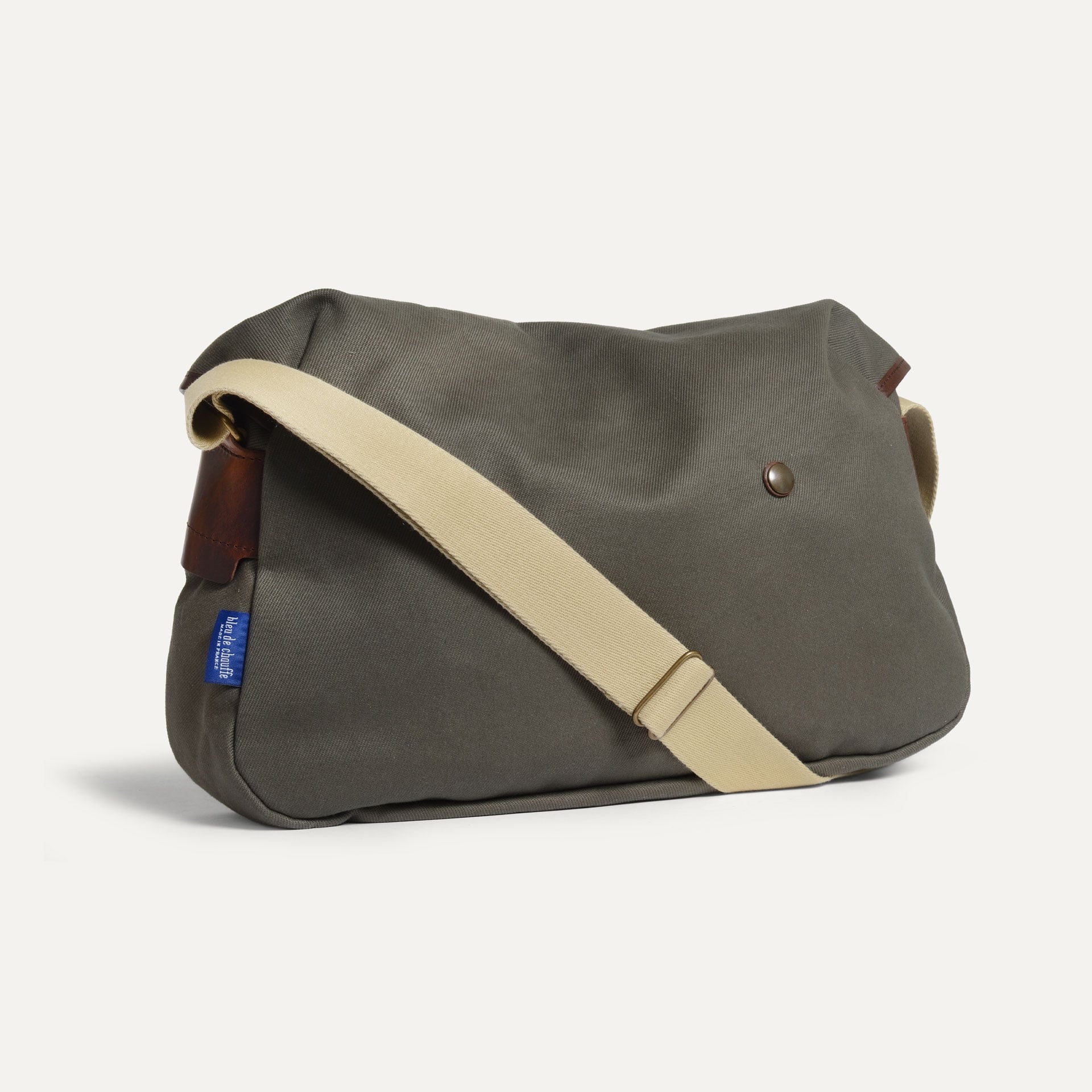 Léon messenger bag - Khaki BM (image n°3)