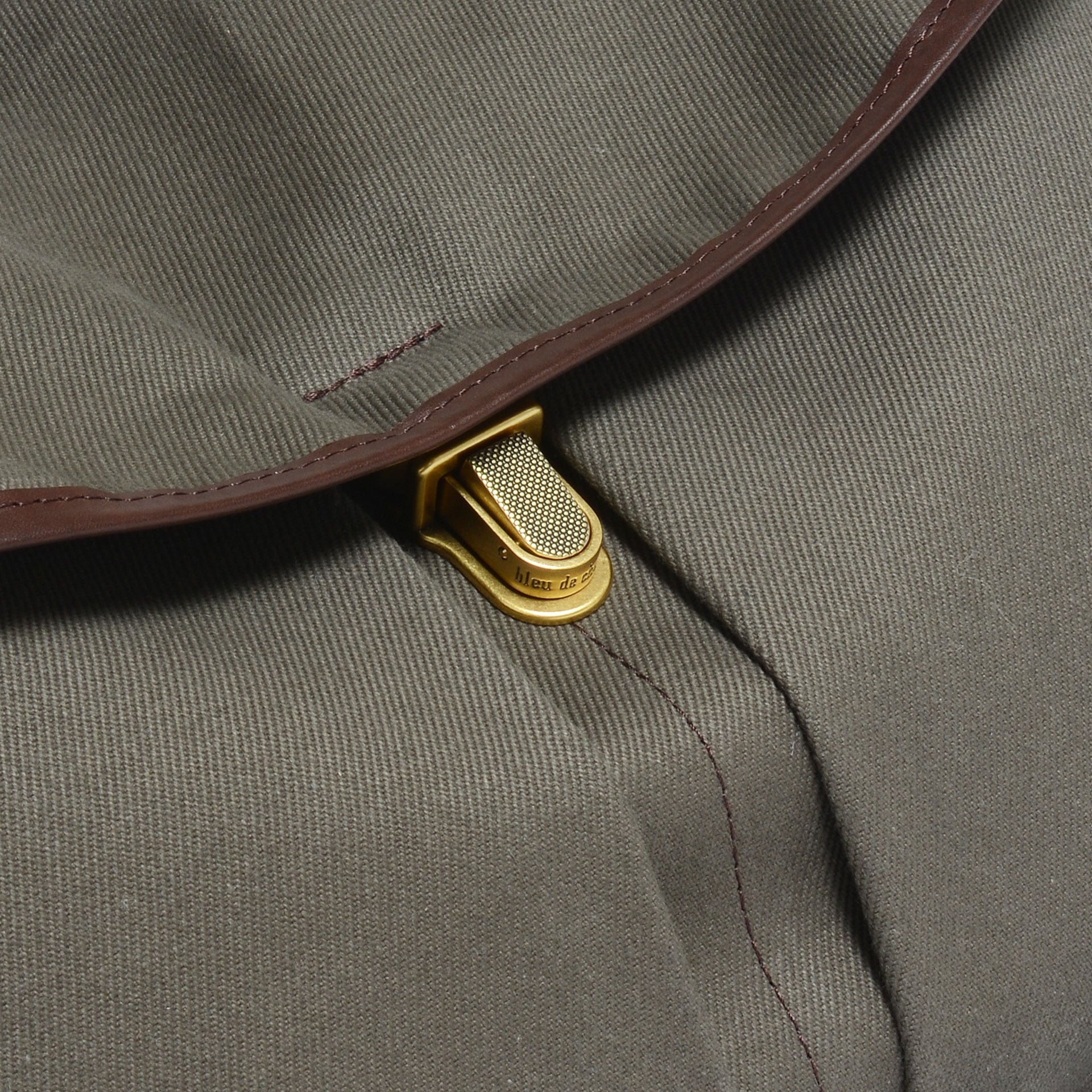 Léon messenger bag - Khaki BM (image n°5)