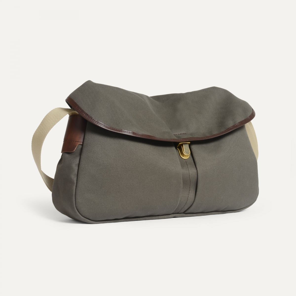 Léon messenger bag - Khaki BM (image n°2)