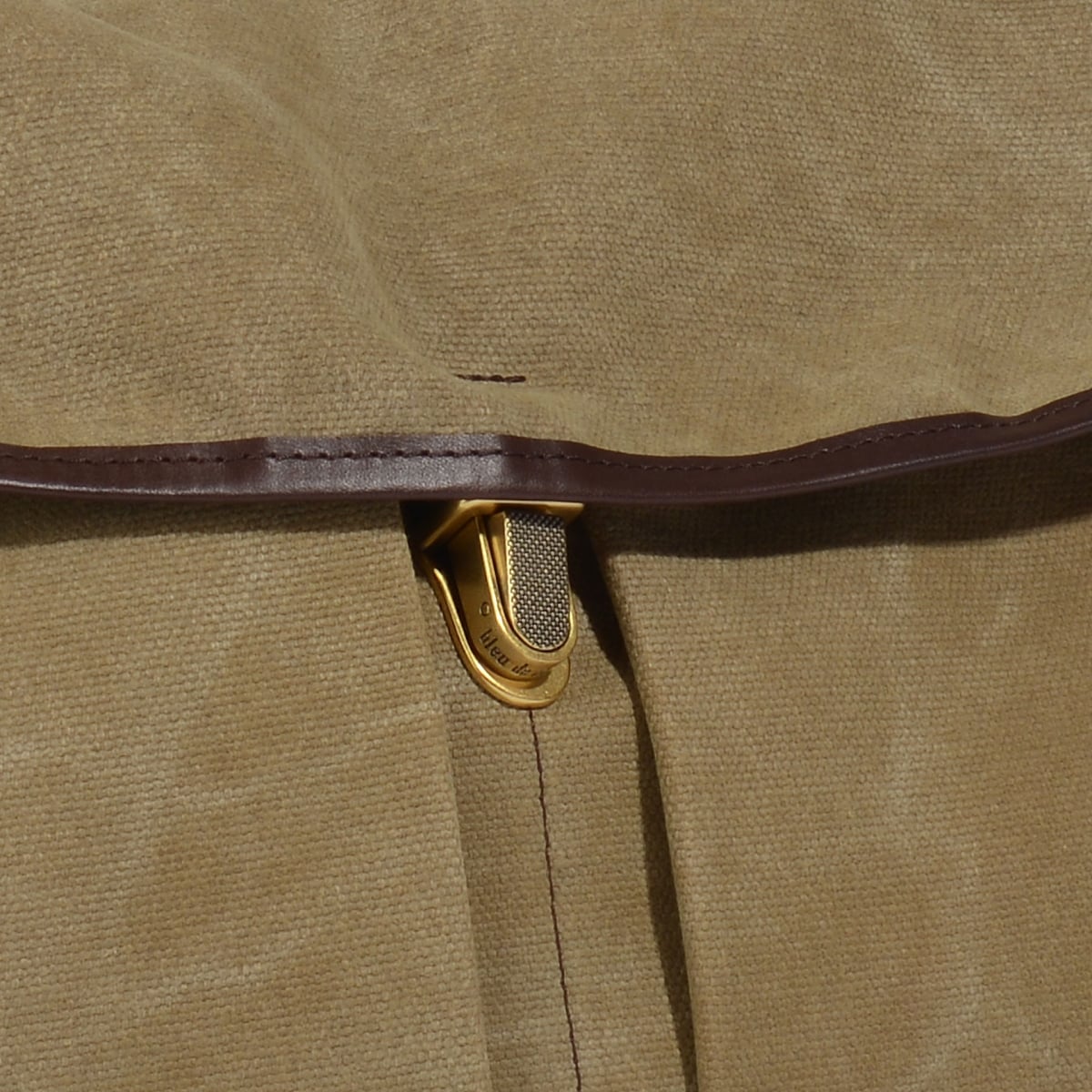 Léon messenger bag - Khaki US Stonewahed (image n°6)