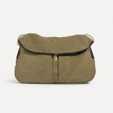 Léon messenger bag - Khaki US Stonewahed