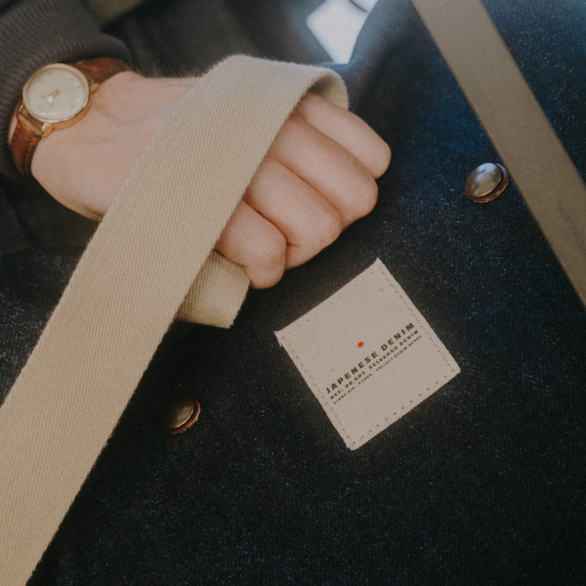 Umhängetasche Léon - Denim (image n°7)