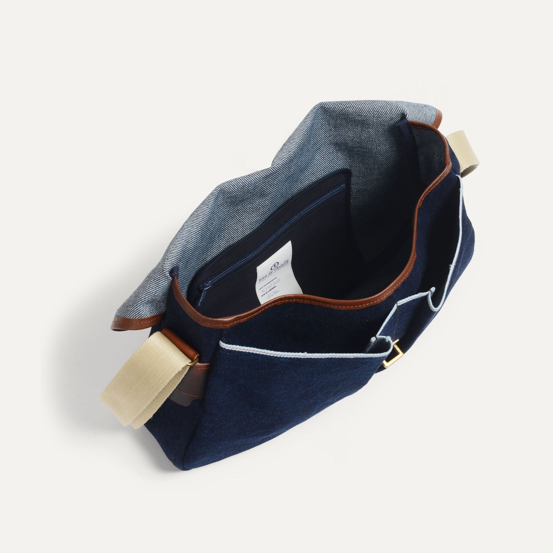 Umhängetasche Léon - Denim (image n°4)