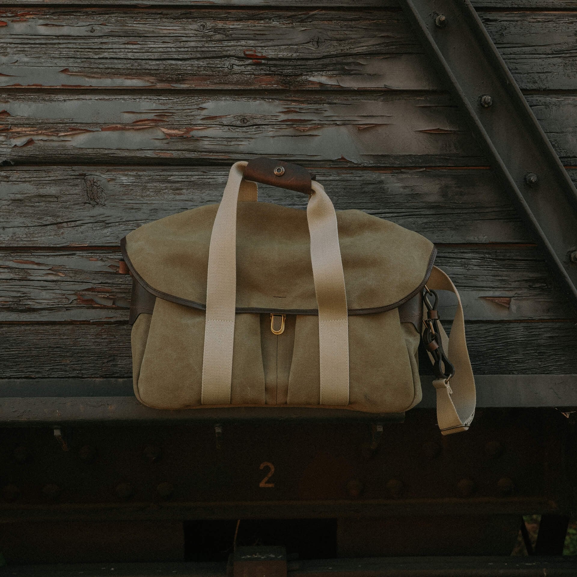 Sac business Musette - Kaki US Stonewashed (image n°6)