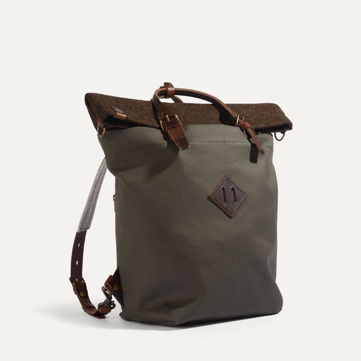 Woody 25L Backpack - Khaki BM/Tweed (image n°2)