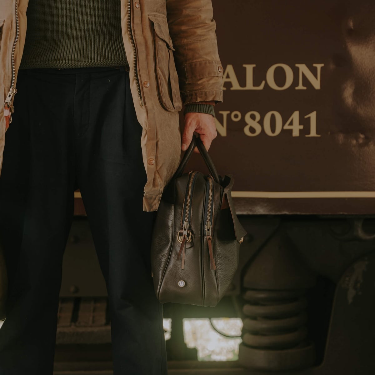 Sac Business Zeppo - Liscio  Marron (image n°3)