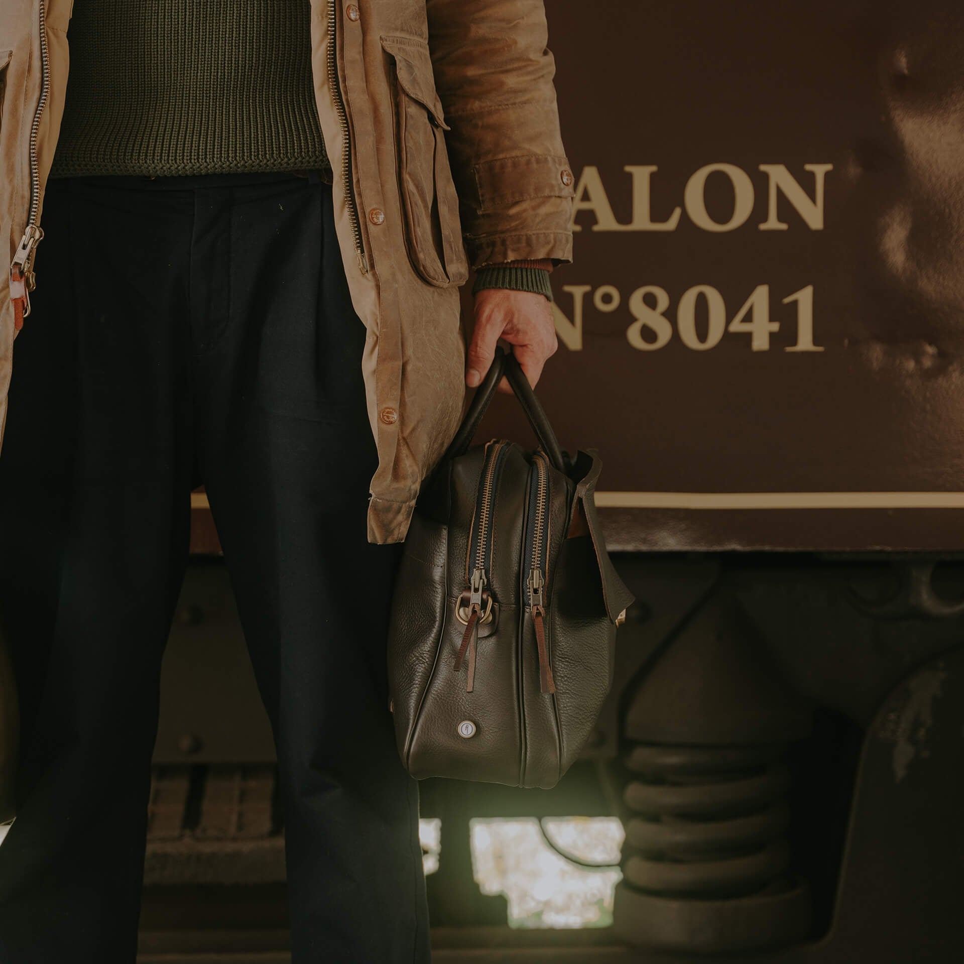 Sac Business Zeppo - Liscio  Marron (image n°3)